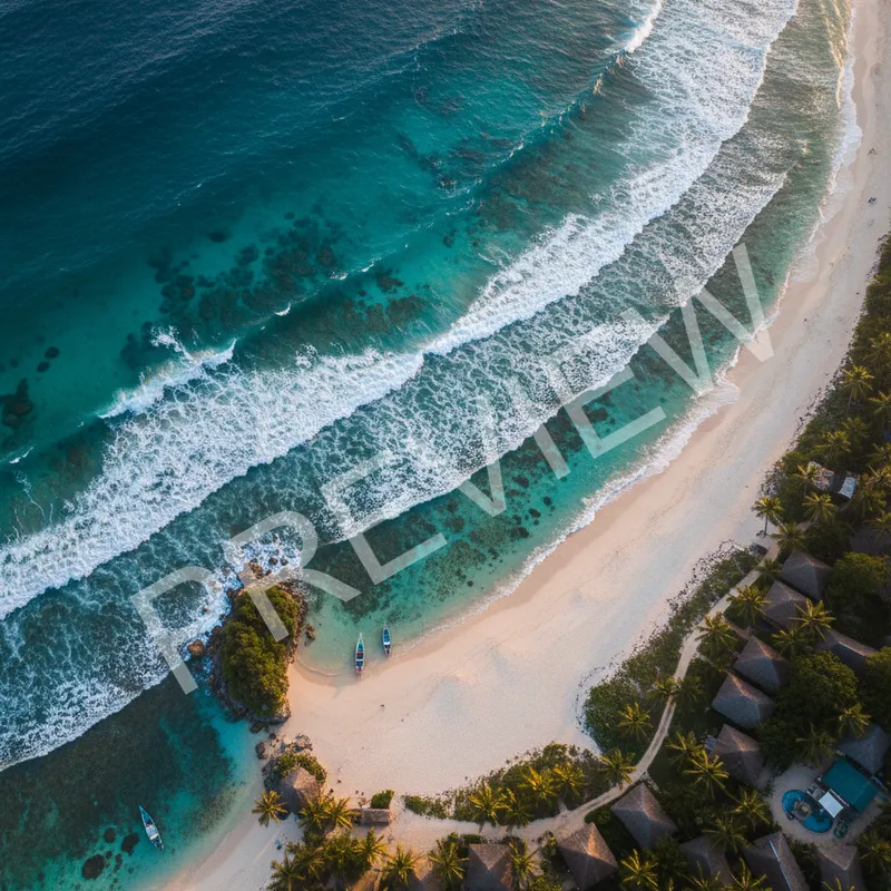 Ocean Waves Seascape