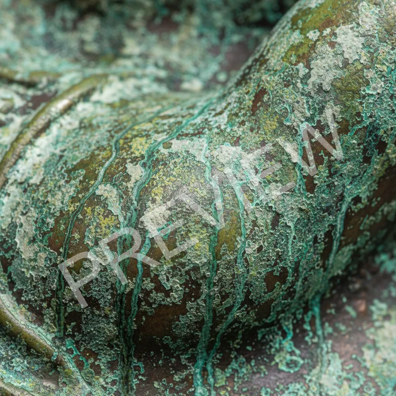 Oxidized Copper Patina Texture