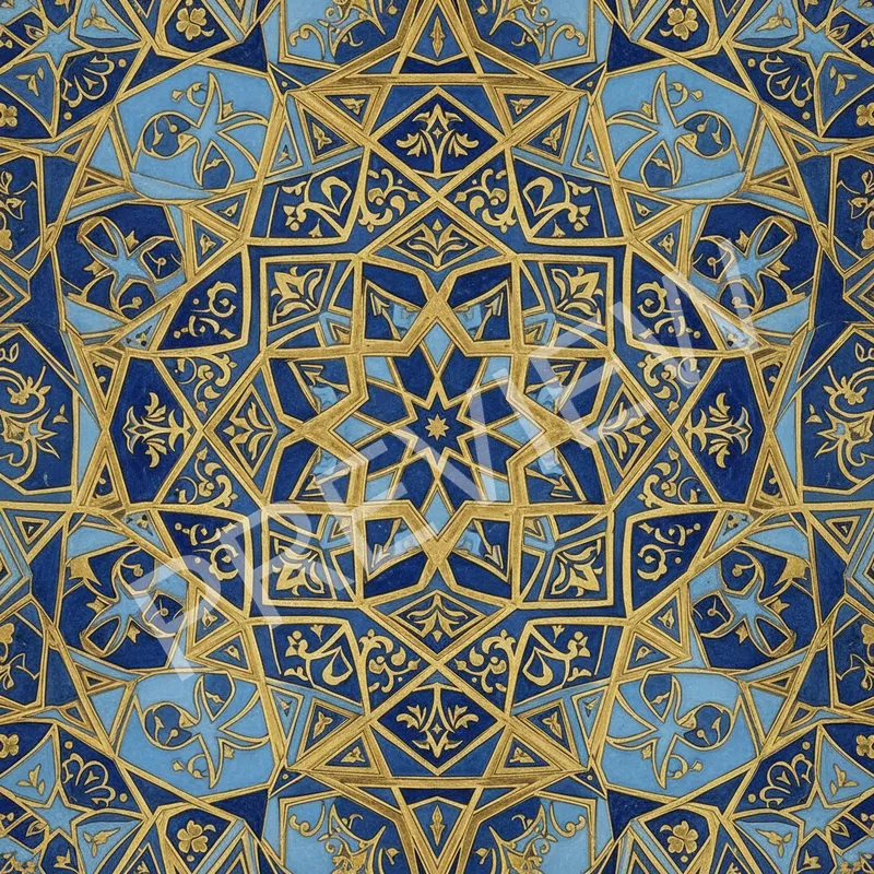 Islamic Geometric Tile Pattern