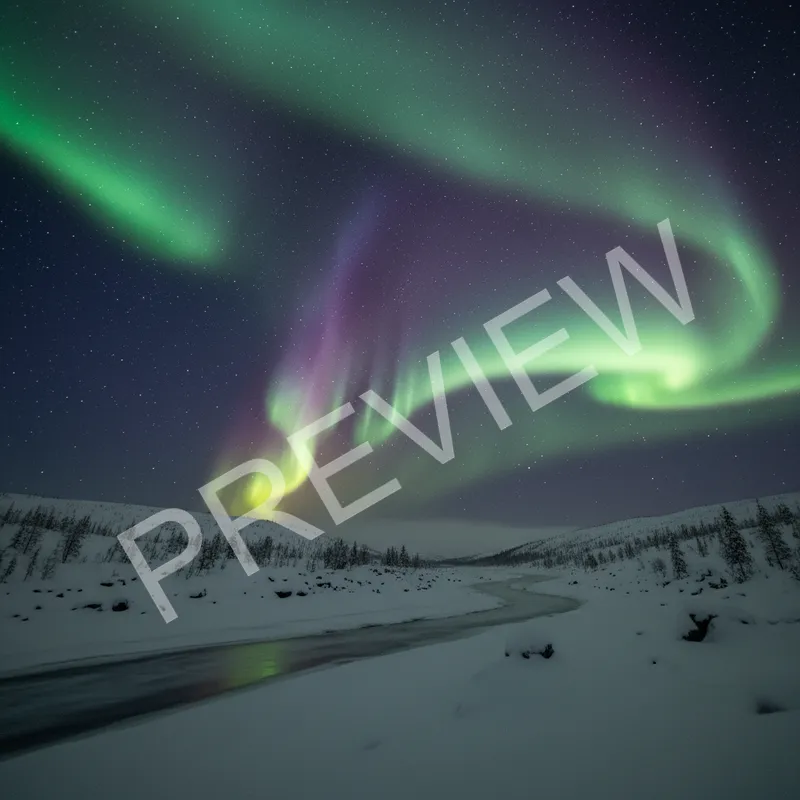 Northern Lights Aurora